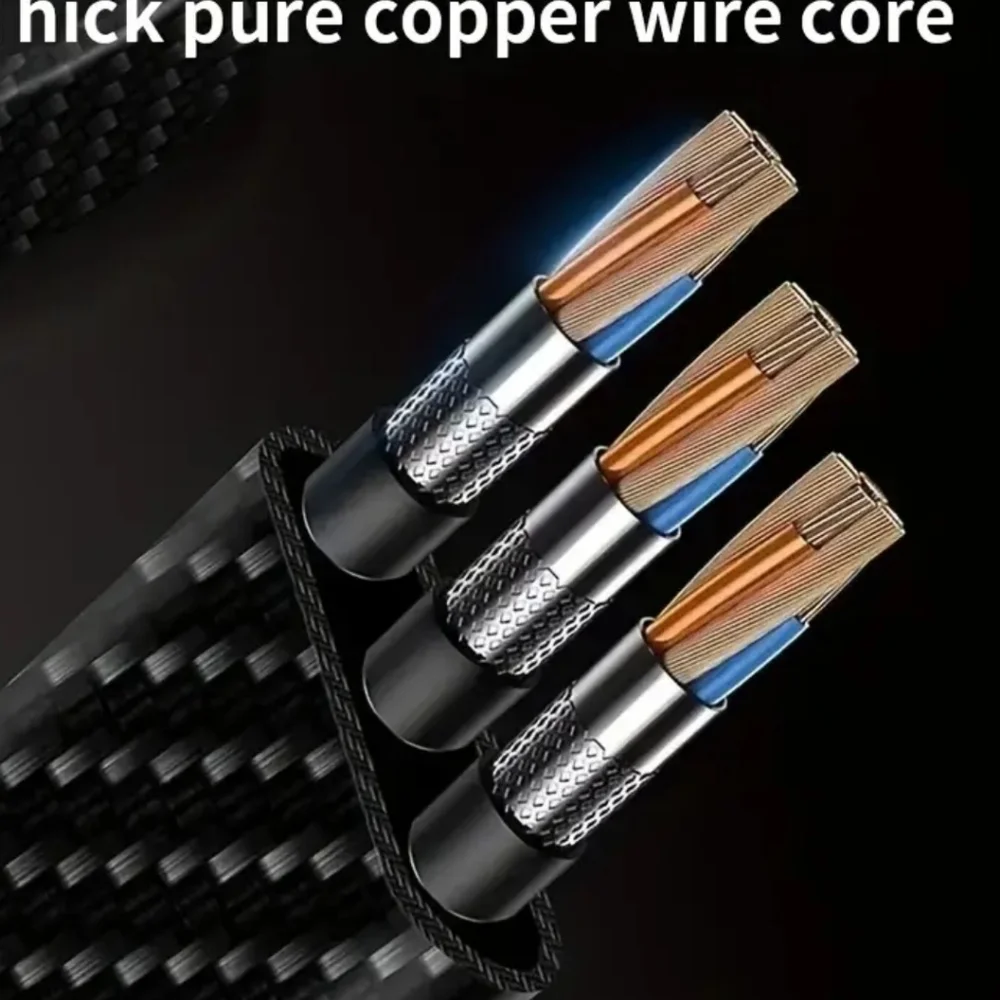 Braided Black Charging Cable